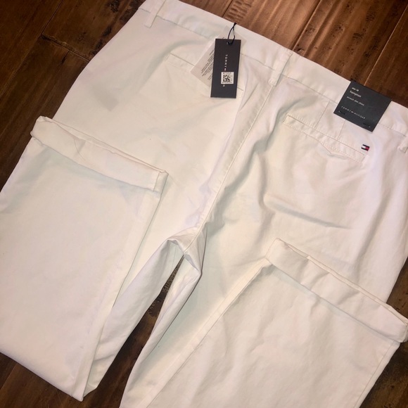 white trousers size 18